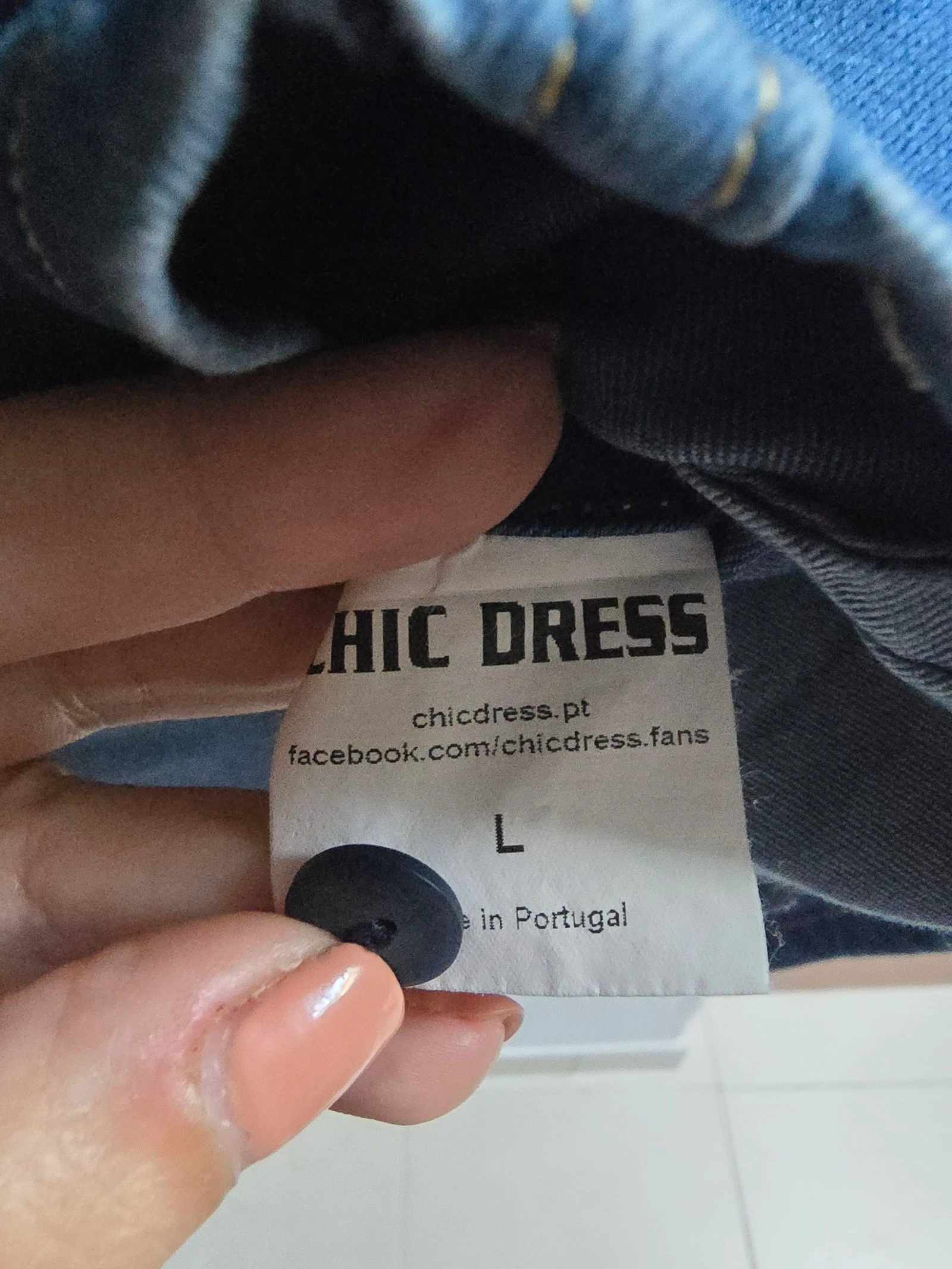 Vestido vaquero Chic Dress L – photo 4